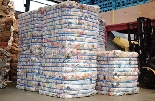 圧縮された資源プラスチック